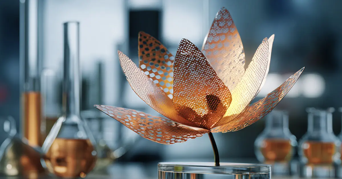 Kupfer-Blumen revolutionieren die Kraftstoffproduktion