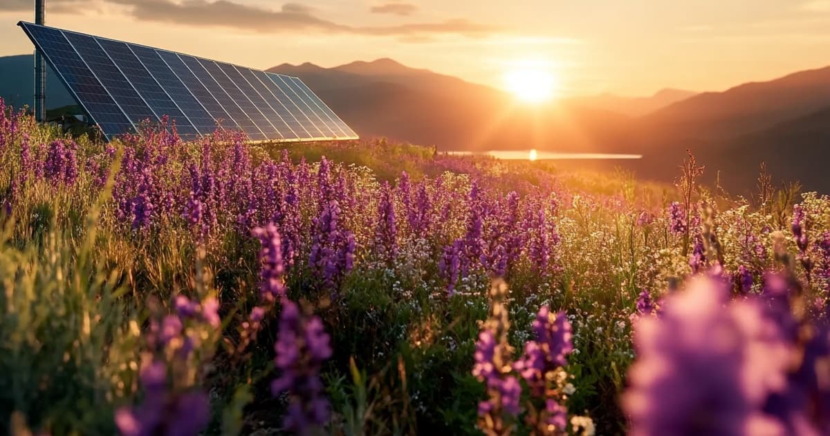 Lavendel als Batteriespeicher